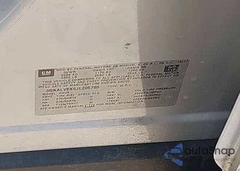2018 GMC Terrain Slt from USA, damaged, VIN 3GKALVEX6JL206785